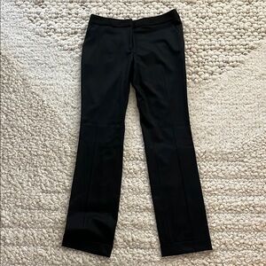 Brooks Brothers Black, Cuffed, Wool Pantsuit